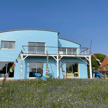 La Maison Bleue-Sciotot-Les Pieux Exterior foto